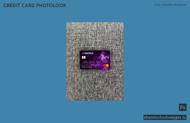 Vereinigtes Königreich NatWest Bank Mastercard Photolook Beispielvorschau